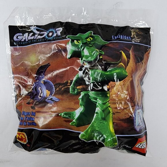 Lego Gladiator Set of 5 2002 McDonalds Happy Meal Toys Sealed with Bonus - Picture 3 of 8